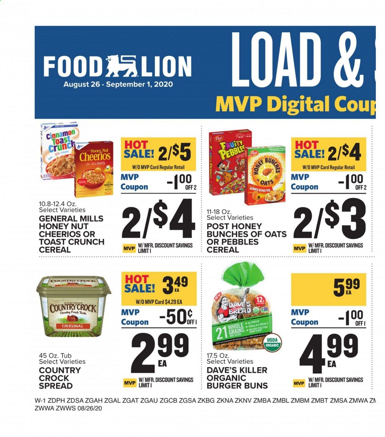 Food Lion (DE) Weekly Ad August 26 to September 1