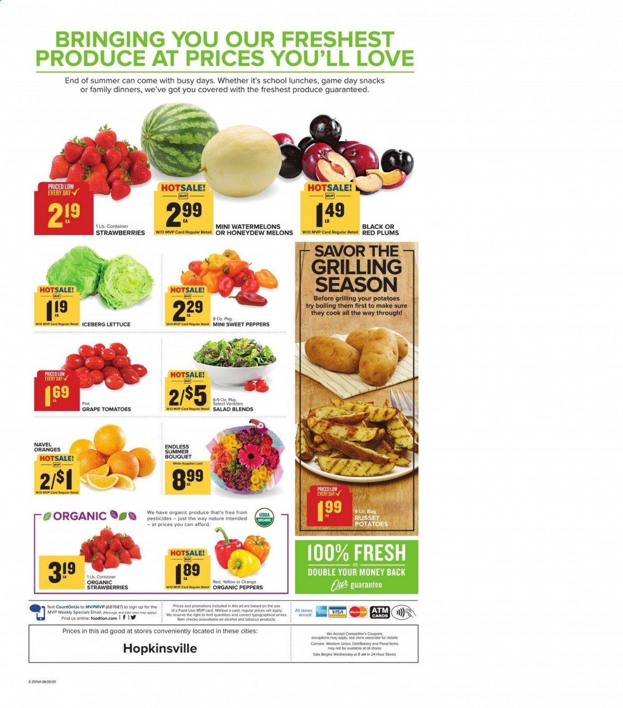 Food Lion (KY) Weekly Ad August 26 to September 1