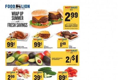 Food Lion (GA) Weekly Ad August 26 to September 1
