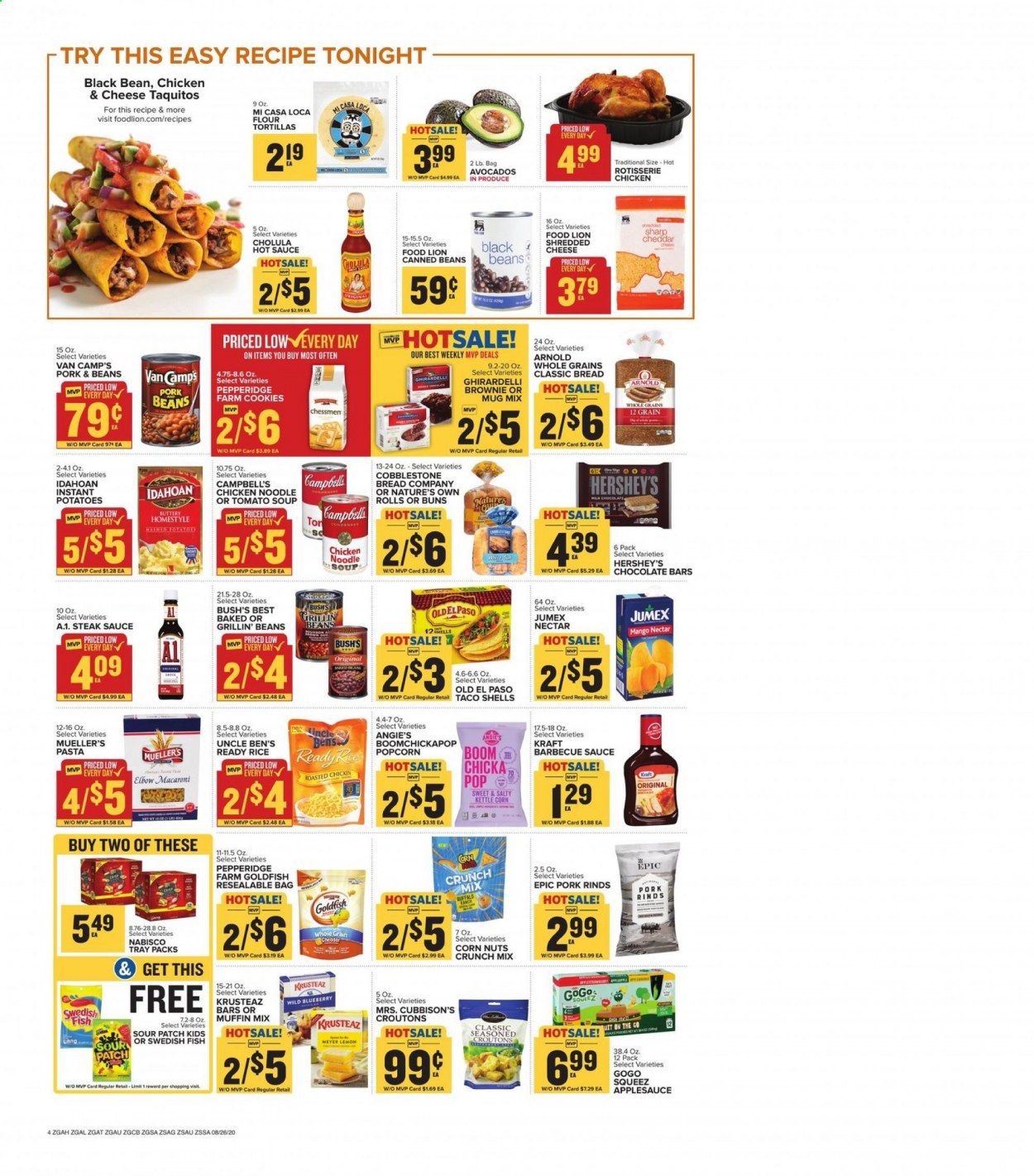 Food Lion (GA) Weekly Ad August 26 to September 1