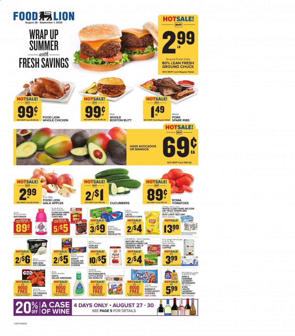Food Lion (SC) Weekly Ad August 26 to September 1