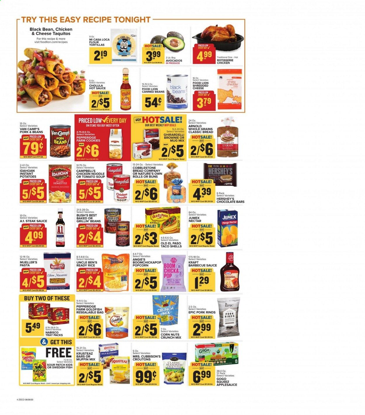 Food Lion (SC) Weekly Ad August 26 to September 1