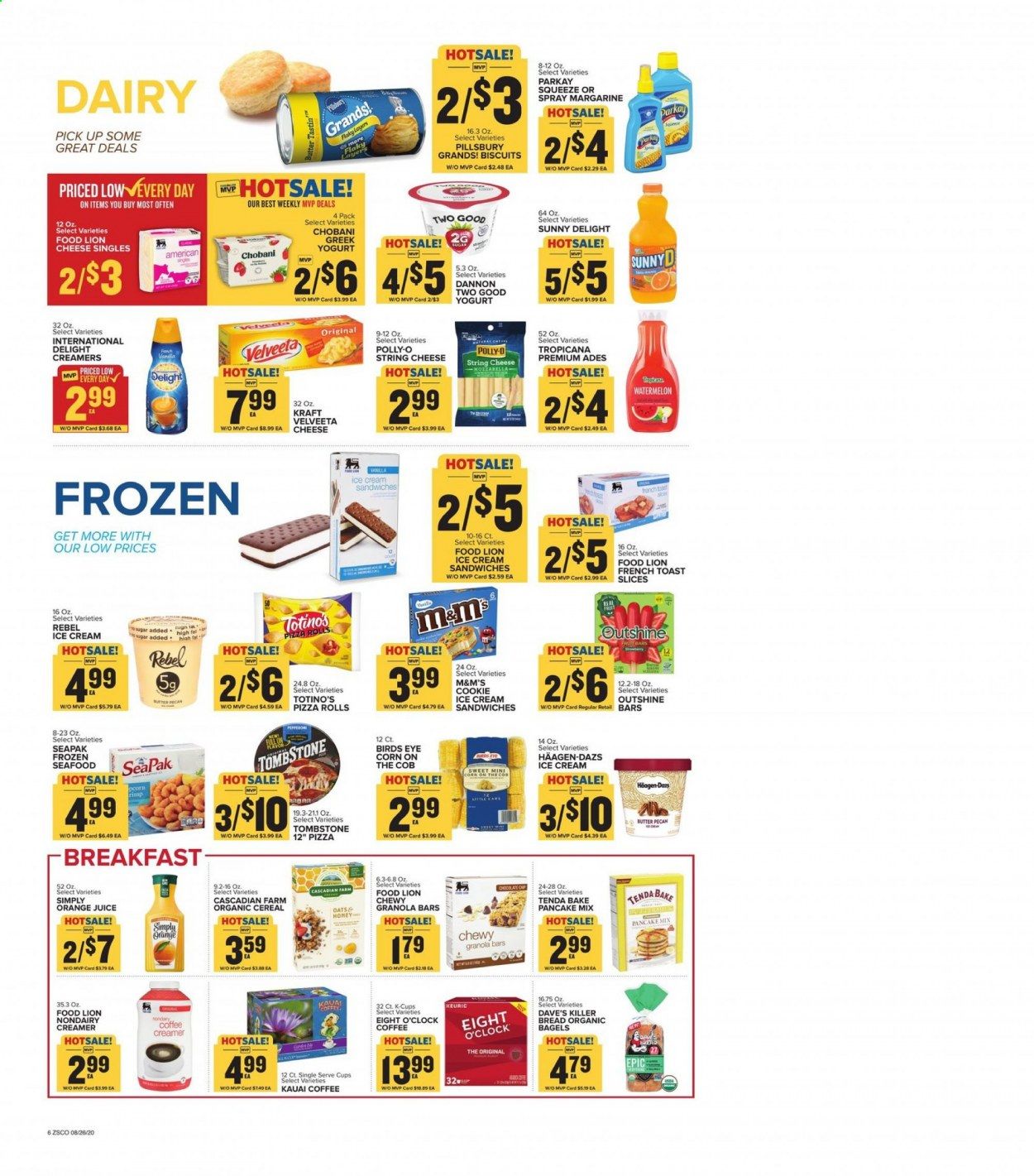 Food Lion (SC) Weekly Ad August 26 to September 1