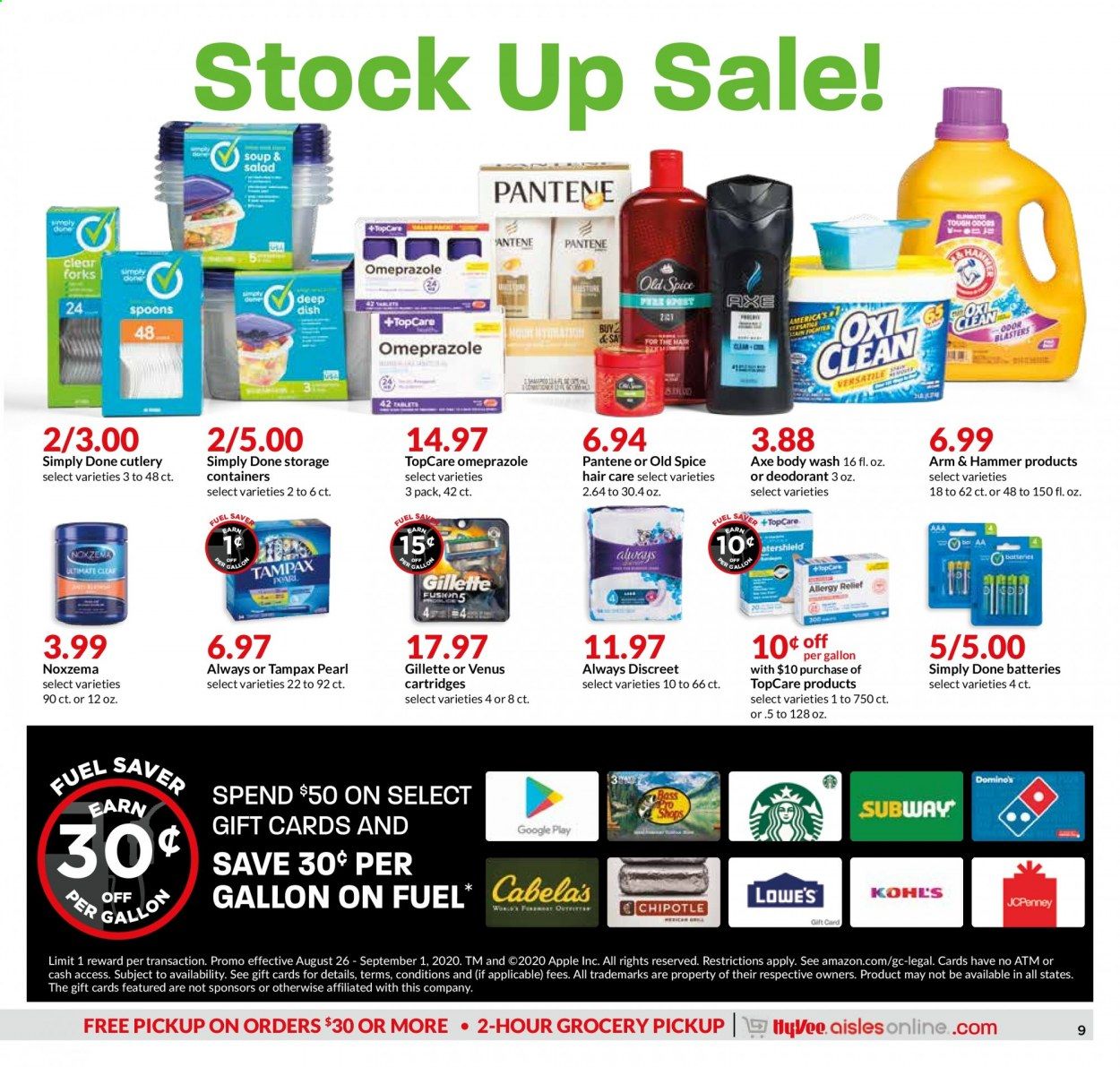 Hy-Vee (IA, IL, KS, MO) Weekly Ad August 26 to September 1