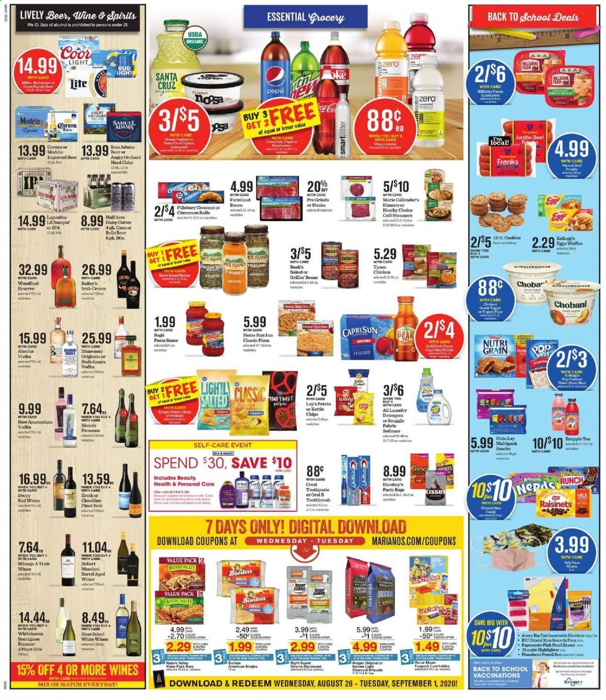 Mariano’s Weekly Ad August 26 to September 1