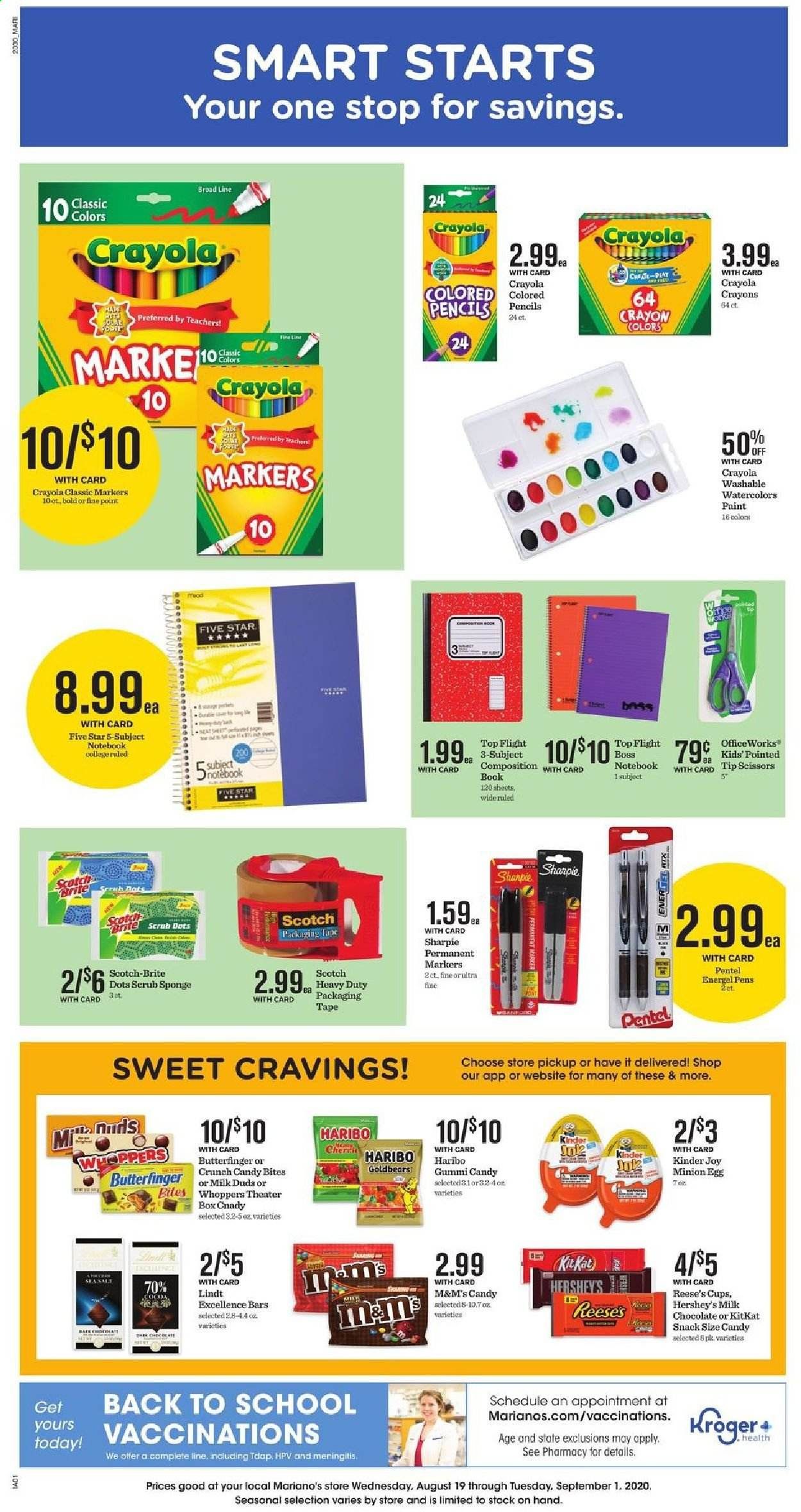 Mariano’s Weekly Ad August 26 to September 1