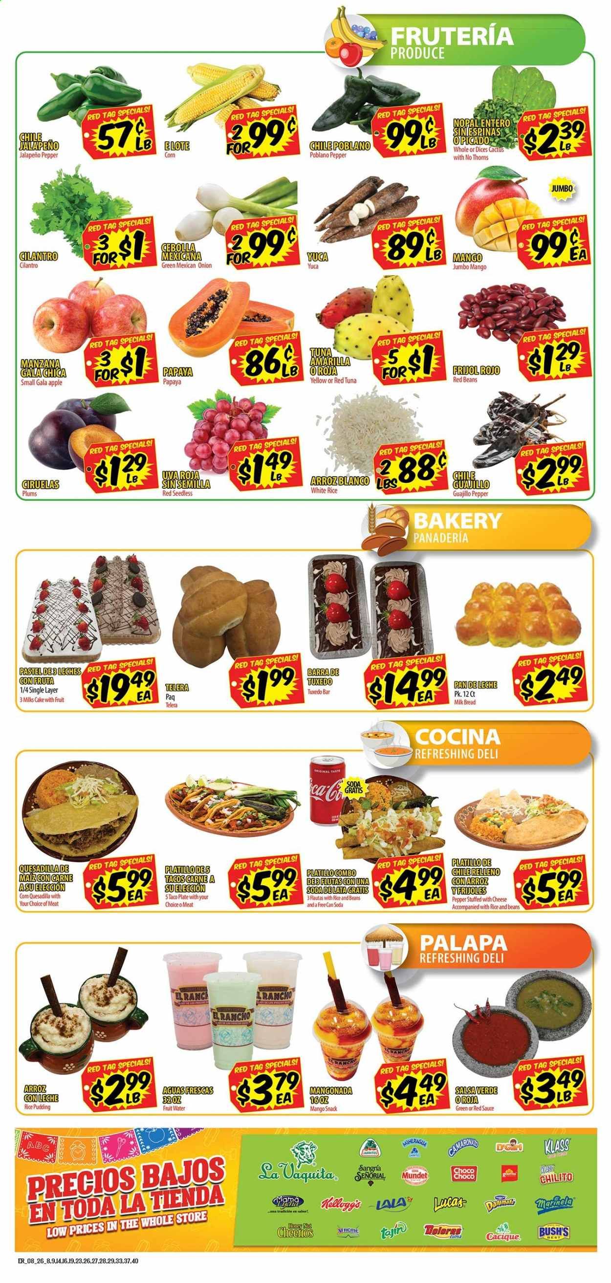 El Rancho Weekly Ad August 26 to September 1