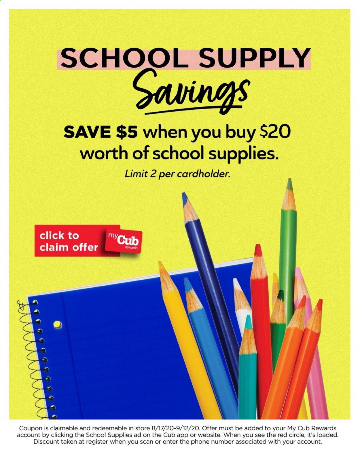 Cub Foods Weekly Ad August 17 to September 12