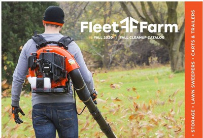 Fleet Farm Weekly Ad August 26 to October 31