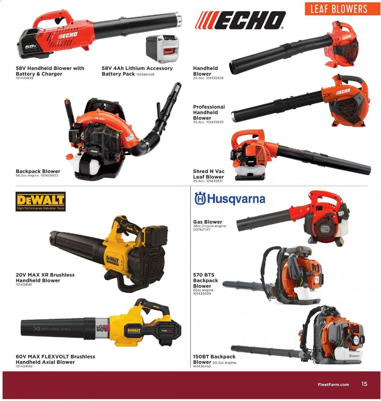 Fleet Farm Weekly Ad August 26 to October 31