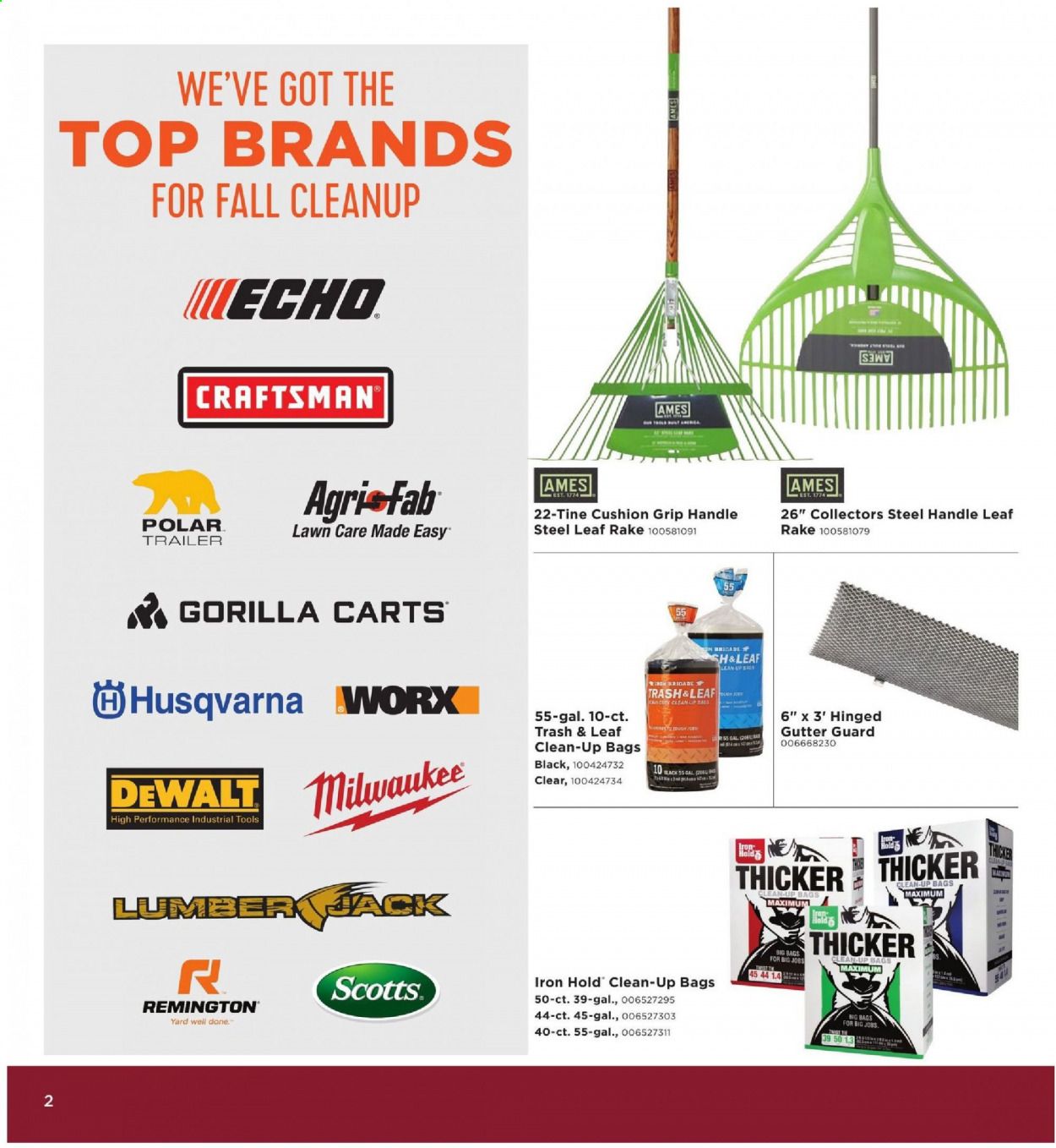 Fleet Farm Weekly Ad August 26 to October 31