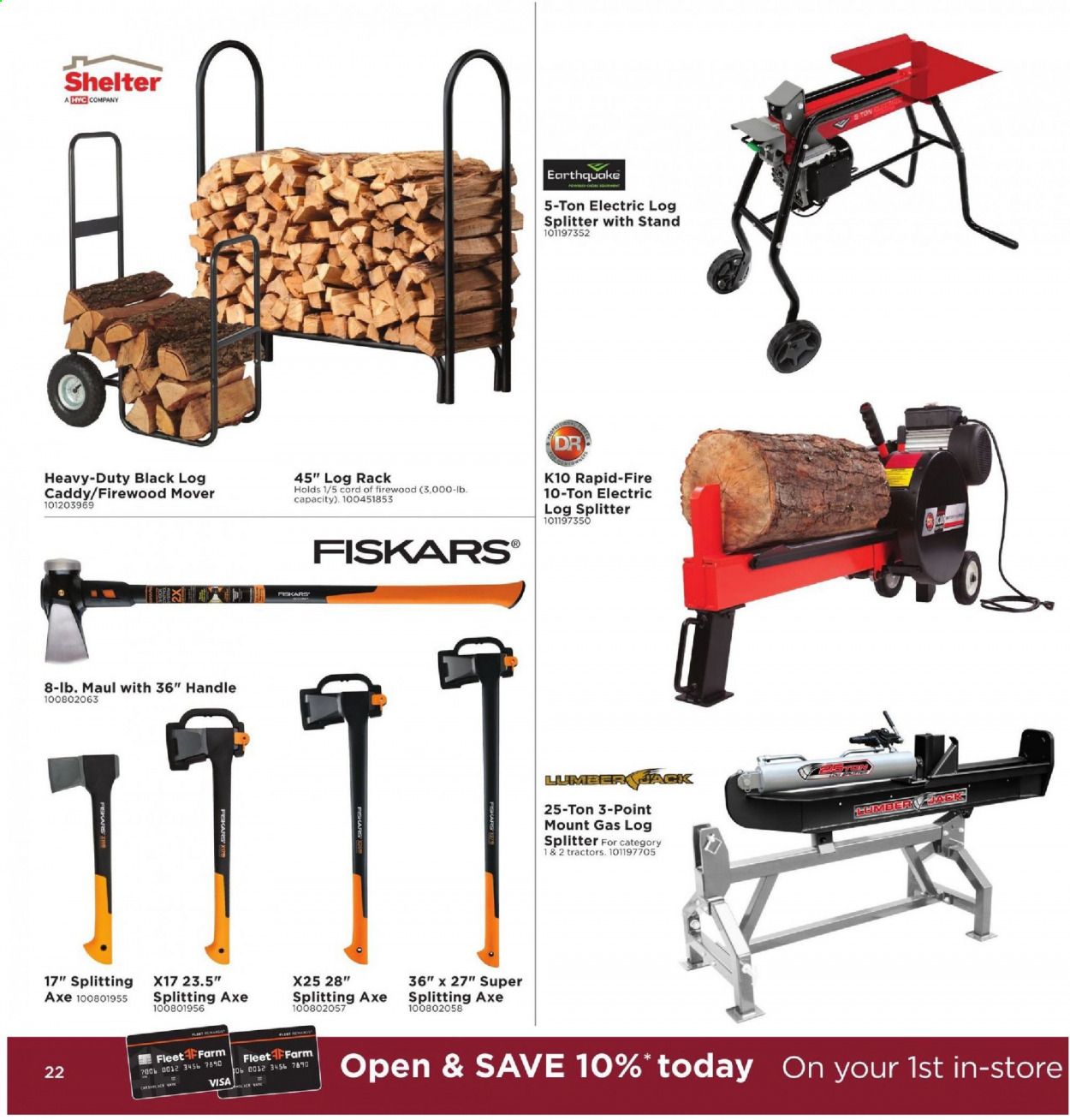 Fleet Farm Weekly Ad August 26 to October 31