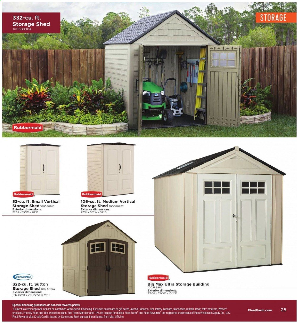 Fleet Farm Weekly Ad August 26 to October 31