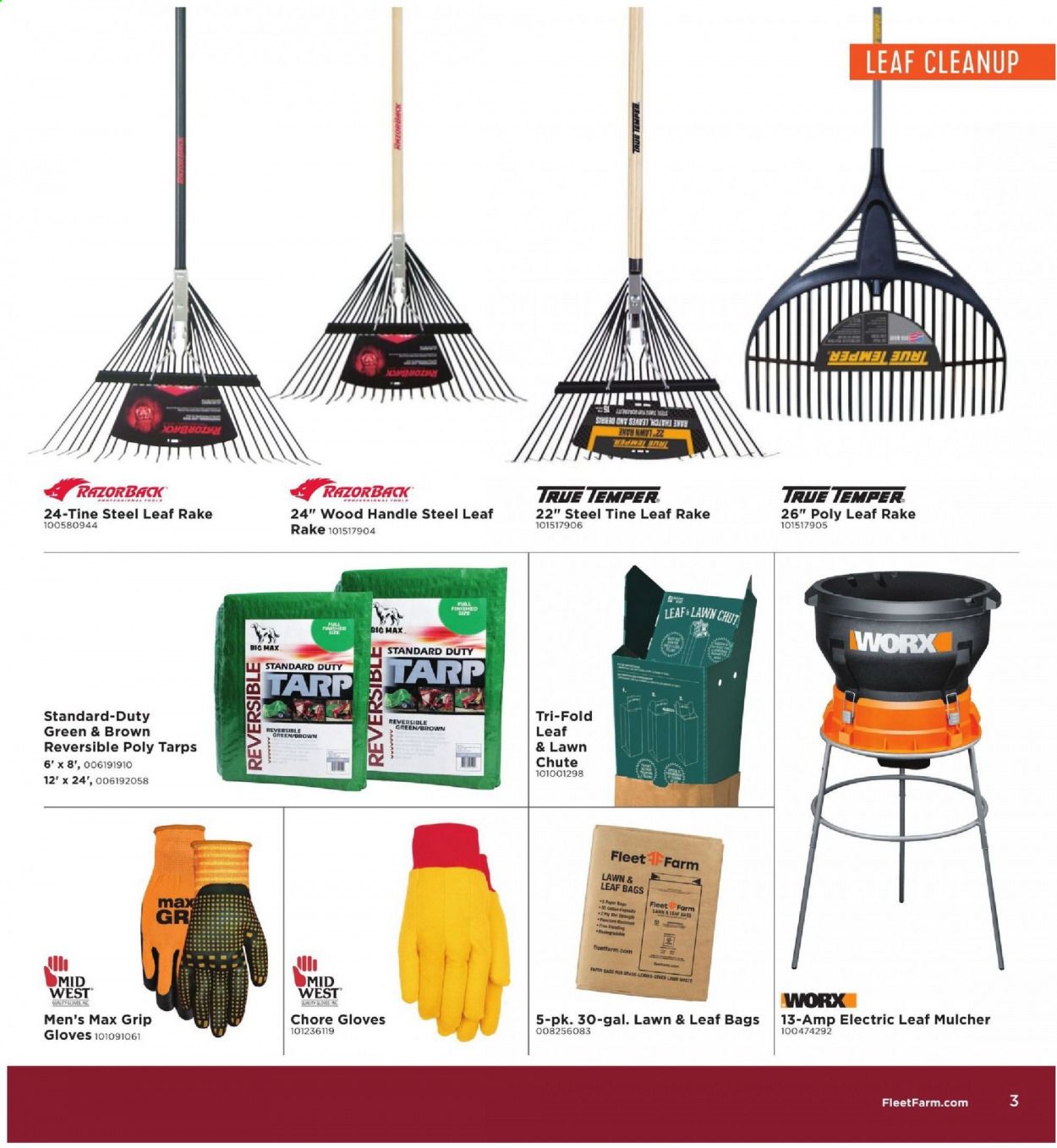 Fleet Farm Weekly Ad August 26 to October 31