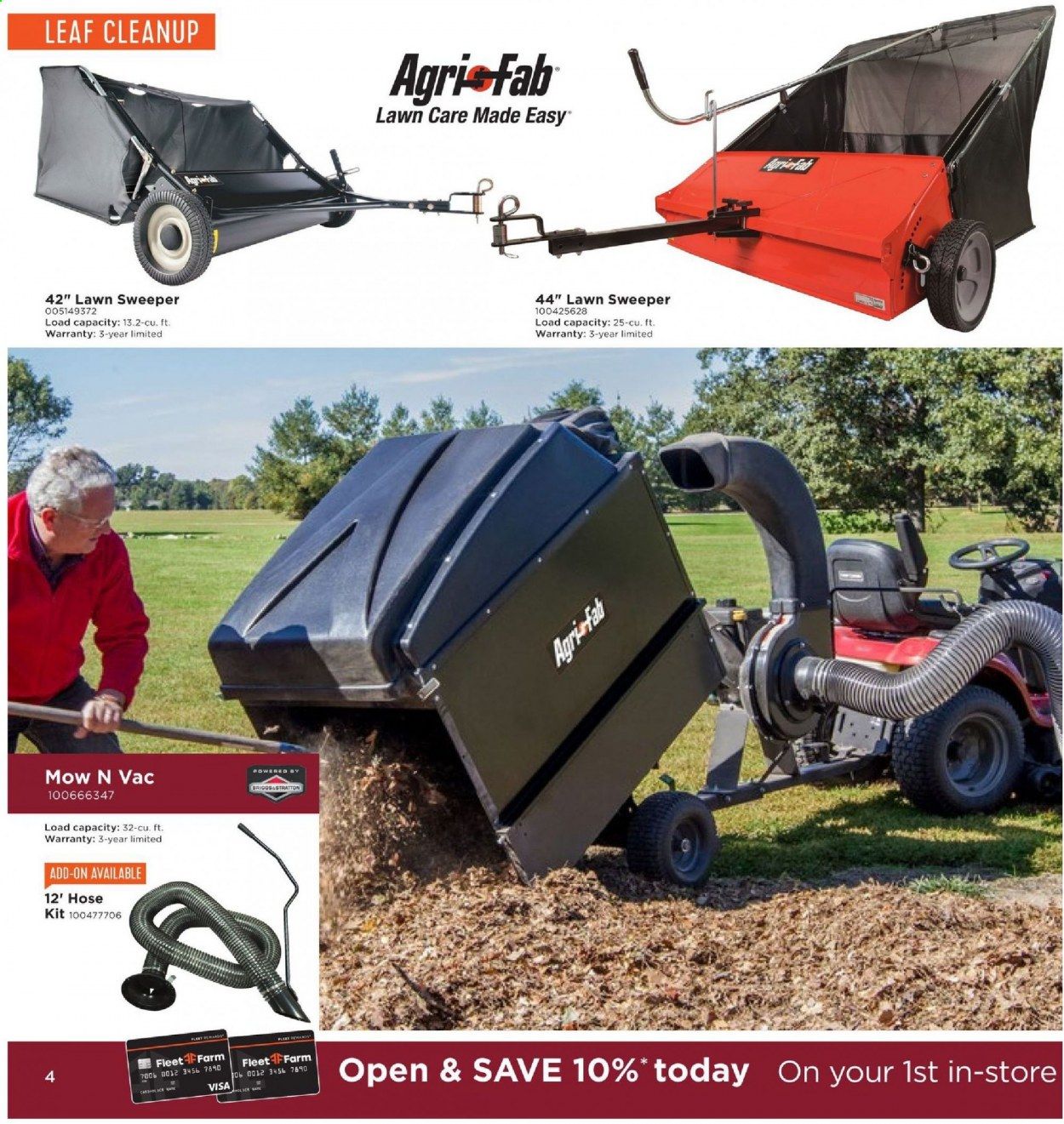 Fleet Farm Weekly Ad August 26 to October 31