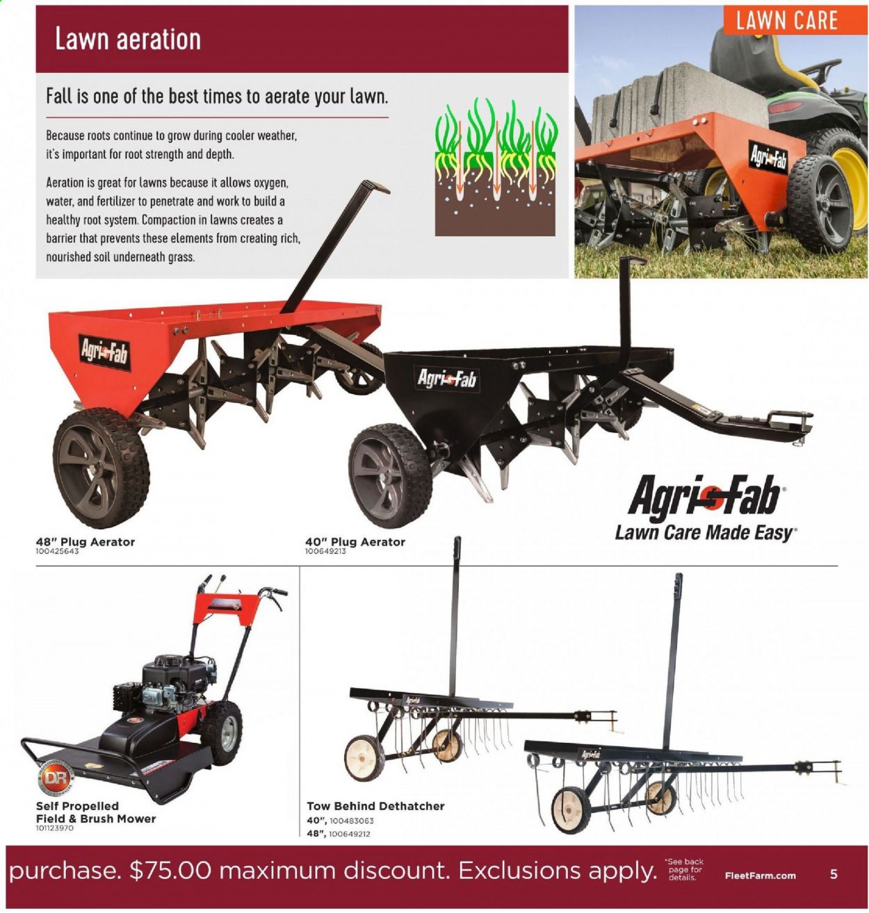 Fleet Farm Weekly Ad August 26 to October 31