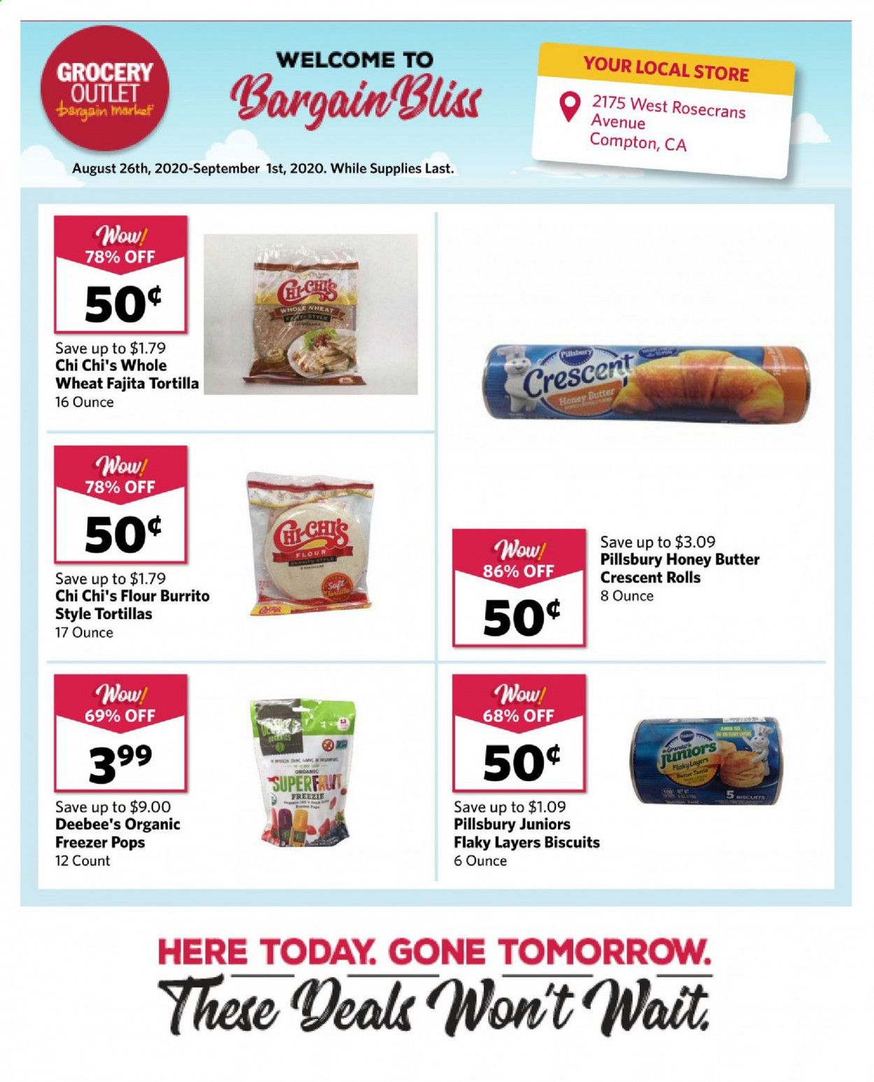 Grocery Outlet Weekly Ad August 26 to September 1
