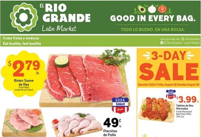 El Rio Grande Weekly Ad August 26 to September 1