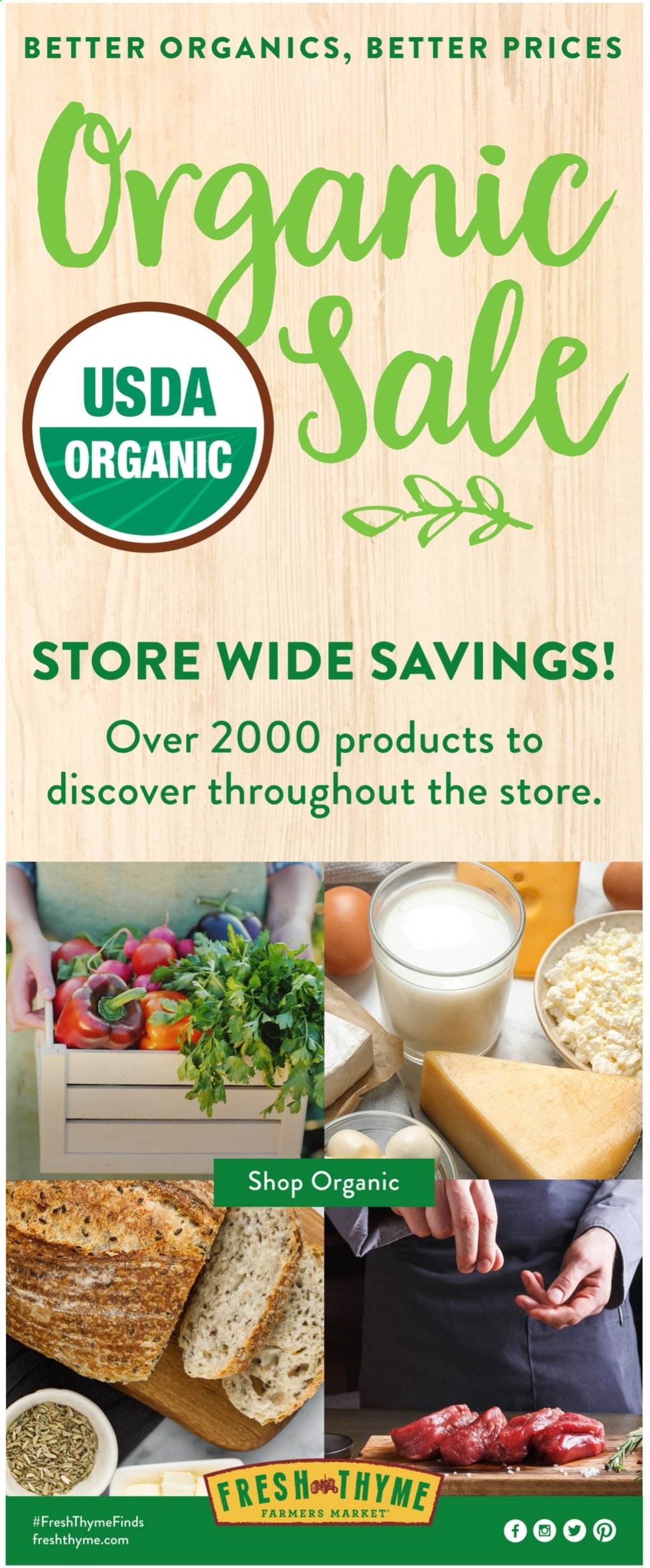 Fresh Thyme Weekly Ad August 26 to September 1