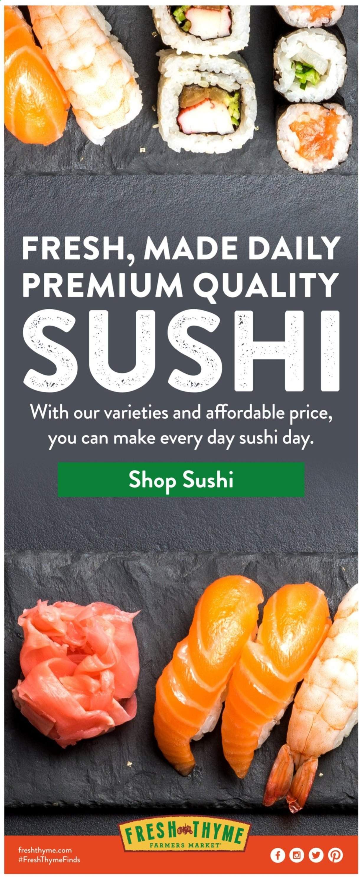 Fresh Thyme Weekly Ad August 26 to September 1