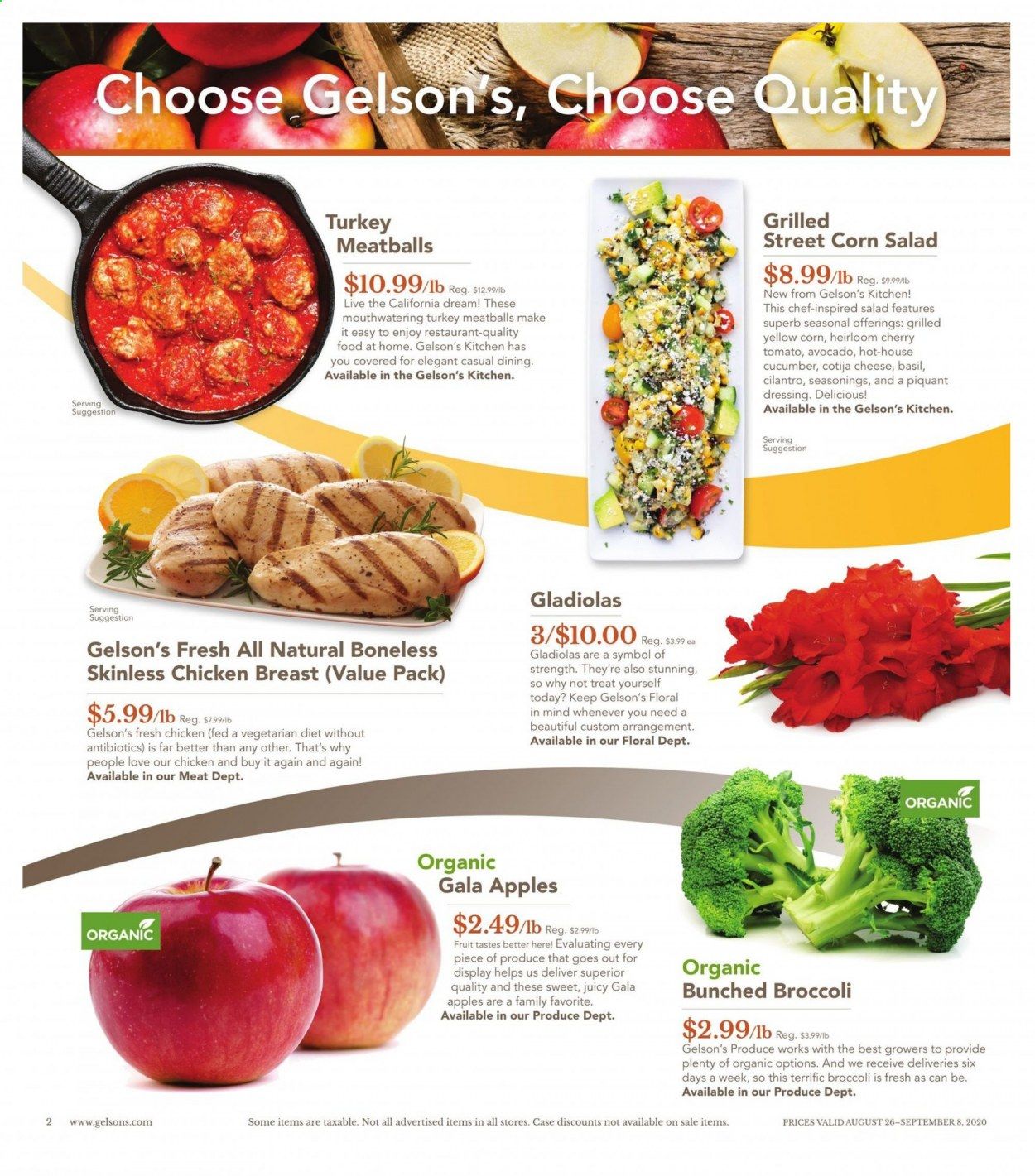 Gelson's Weekly Ad August 26 to September 8
