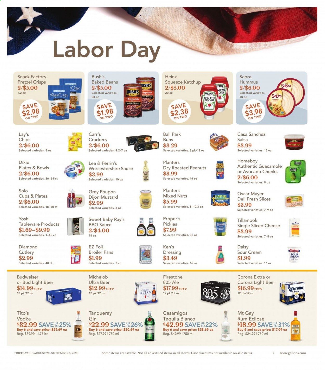 Gelson's Weekly Ad August 26 to September 8