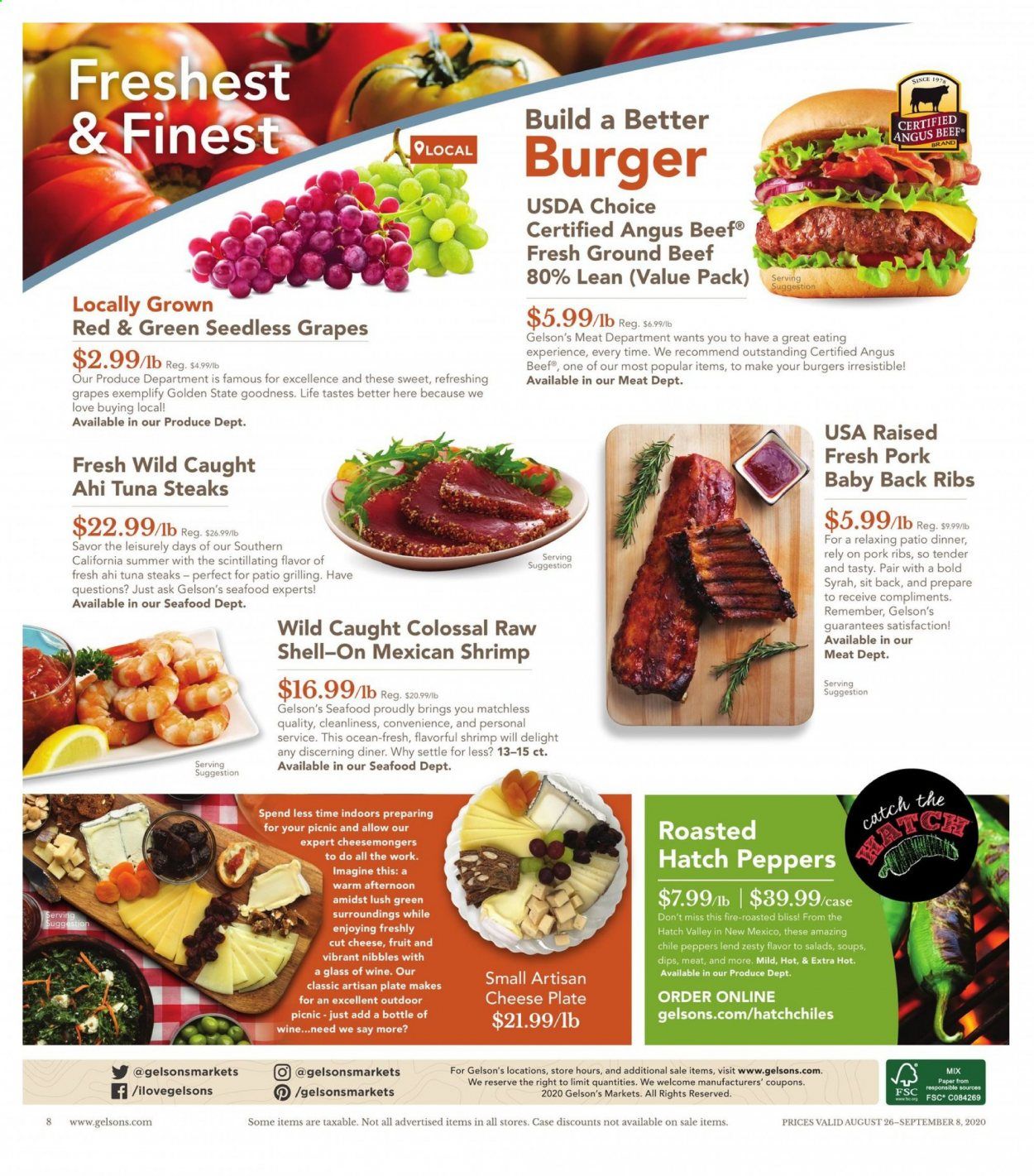 Gelson's Weekly Ad August 26 to September 8