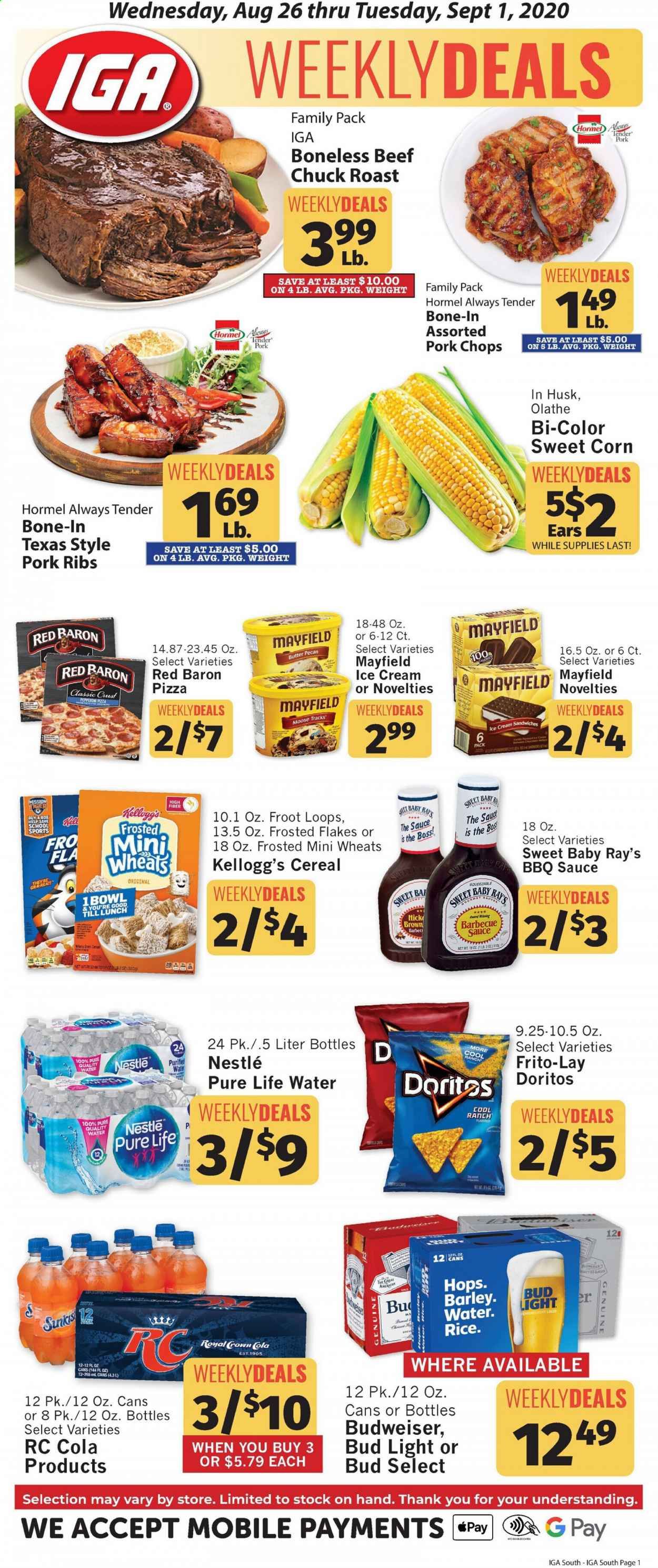 IGA Weekly Ad August 26 to September 1