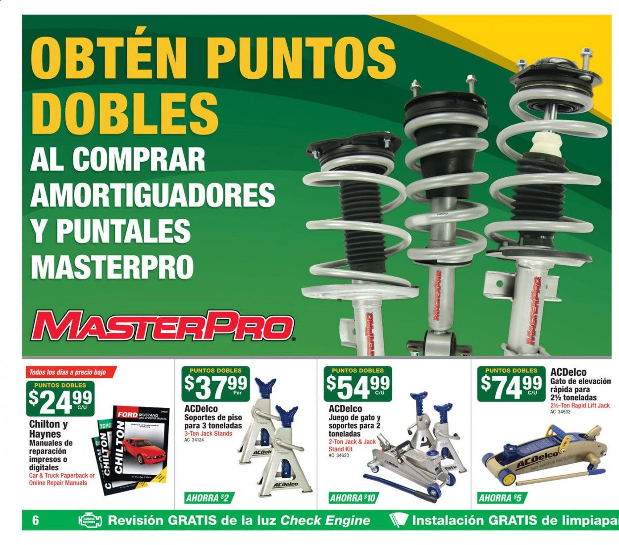 O'Reilly Auto Parts Weekly Ad August 26 to September 29