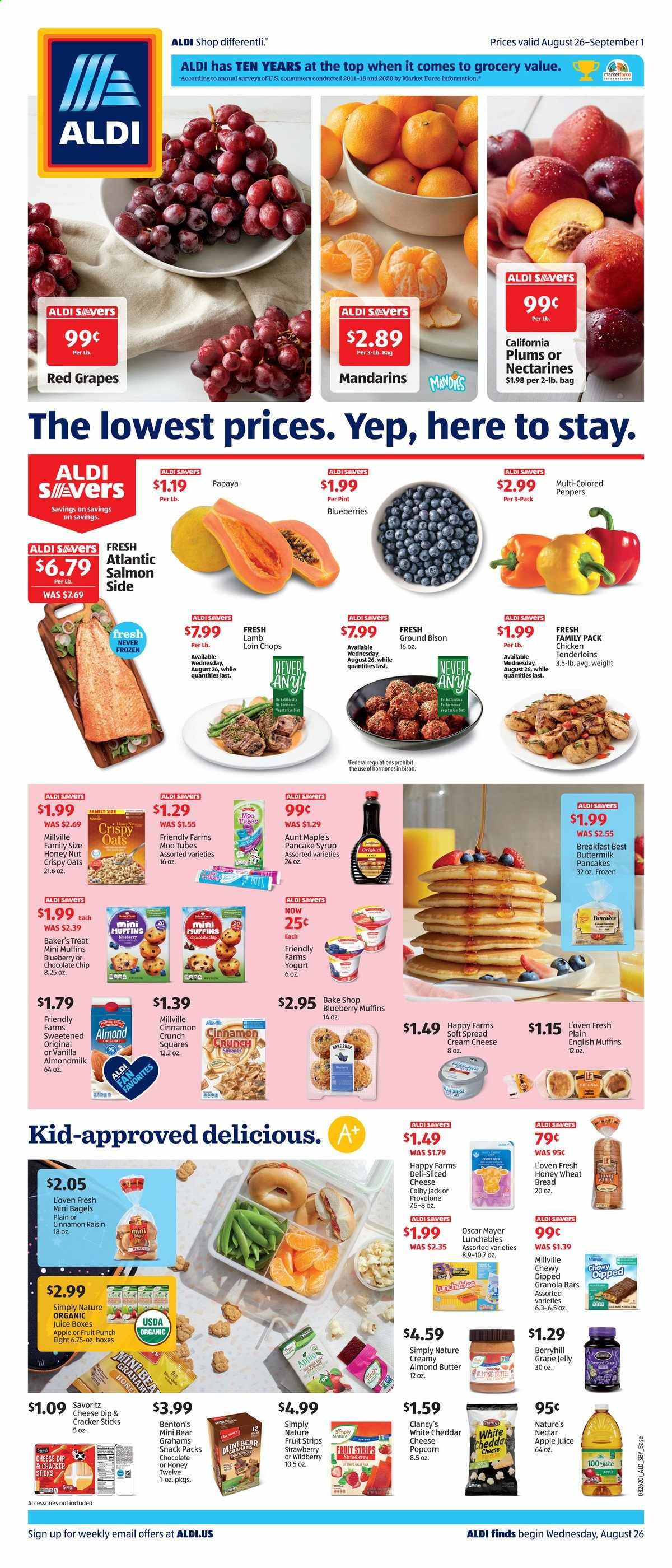 ALDI (NC, PA, SC, TN, VA) Weekly Ad August 26 to September 1