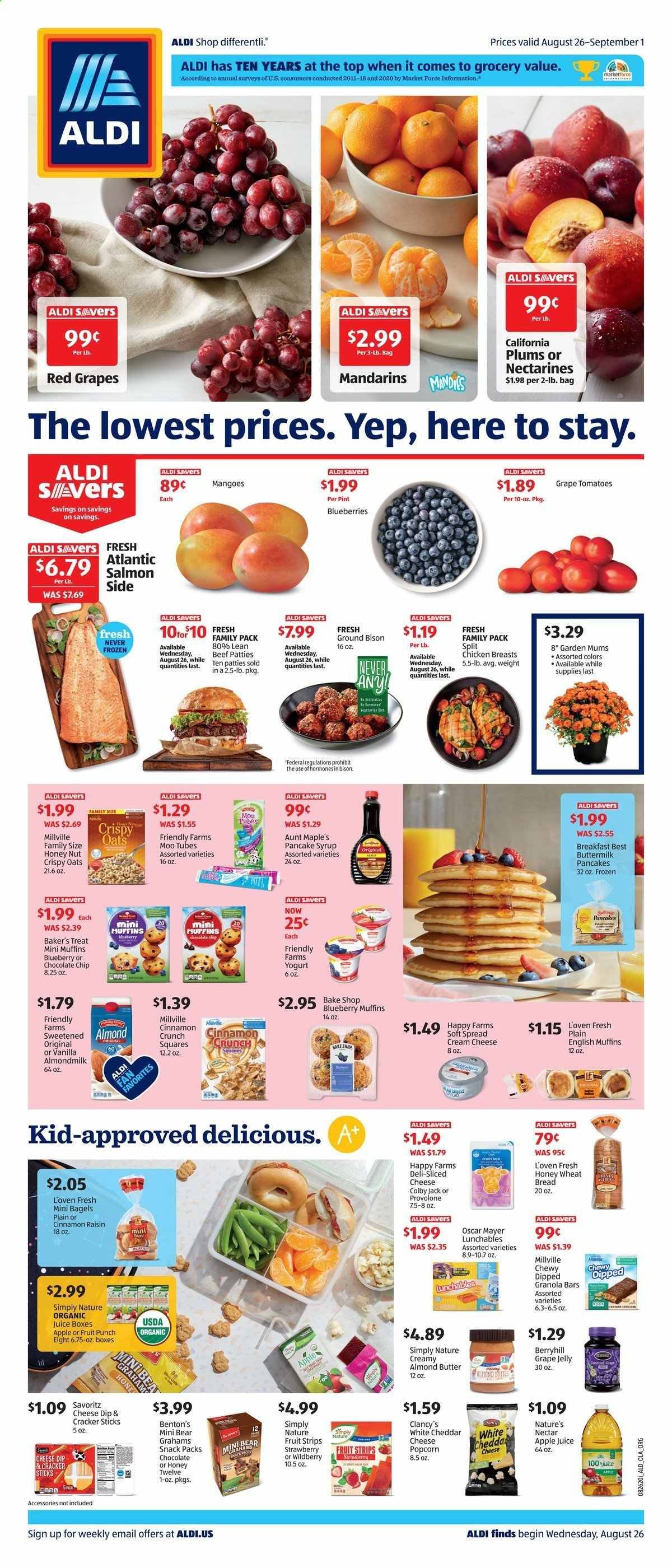 ALDI (AR, KS, MO, OK) Weekly Ad August 26 to September 1