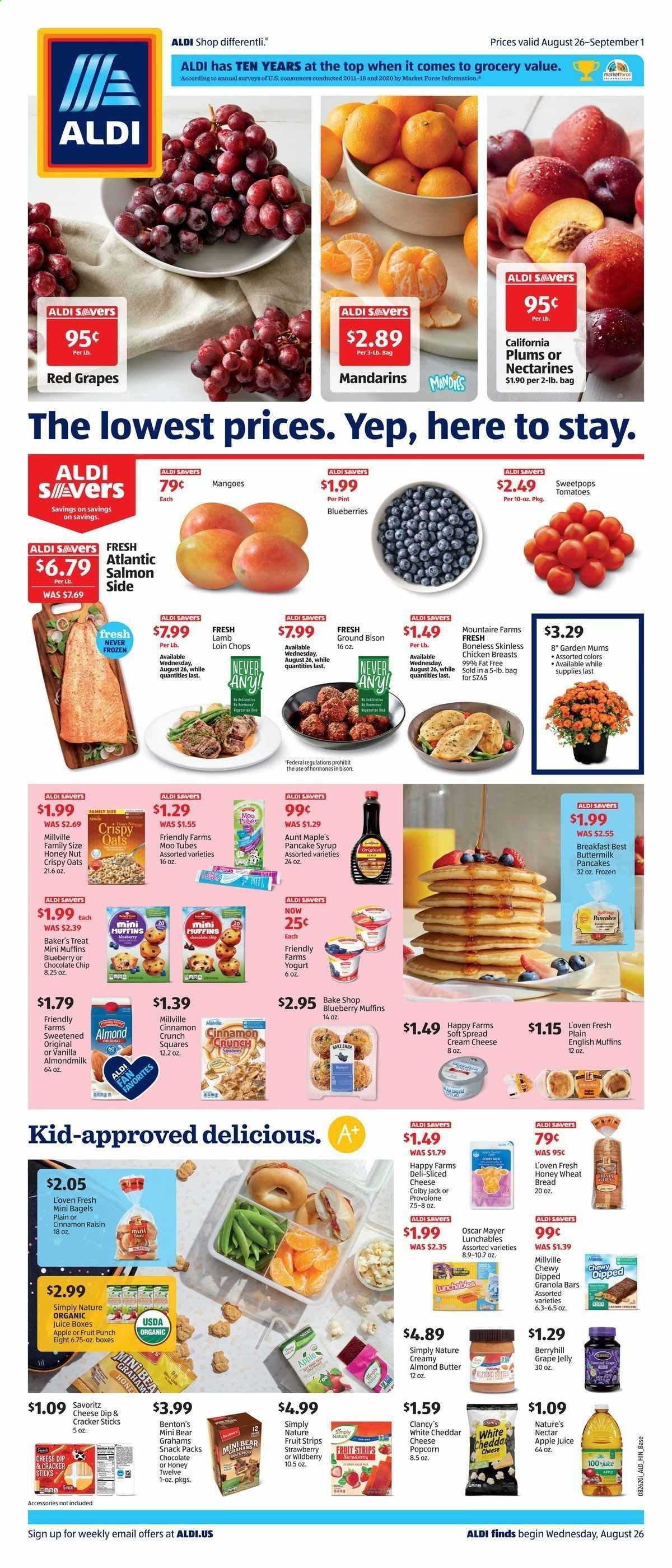 ALDI (IL, OH) Weekly Ad August 26 to September 1