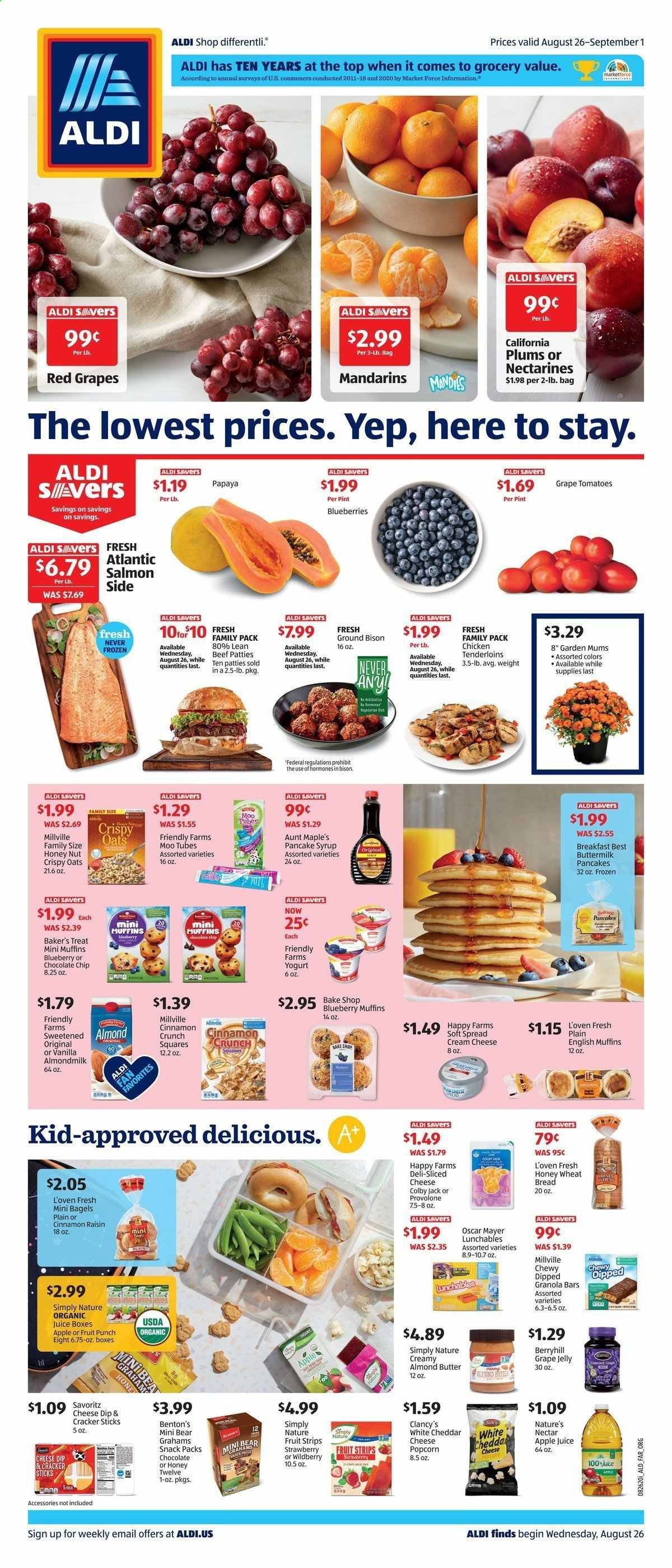 ALDI (IA, NY, WI) Weekly Ad August 26 to September 1
