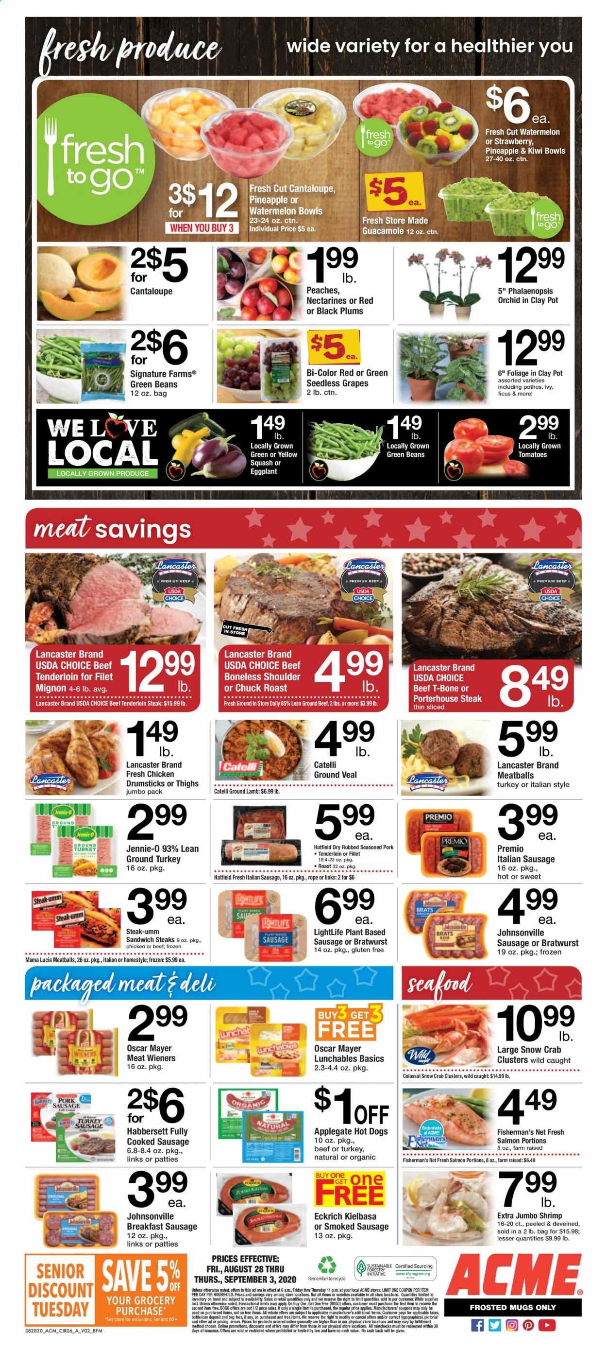 ACME Weekly Ad August 28 to September 3