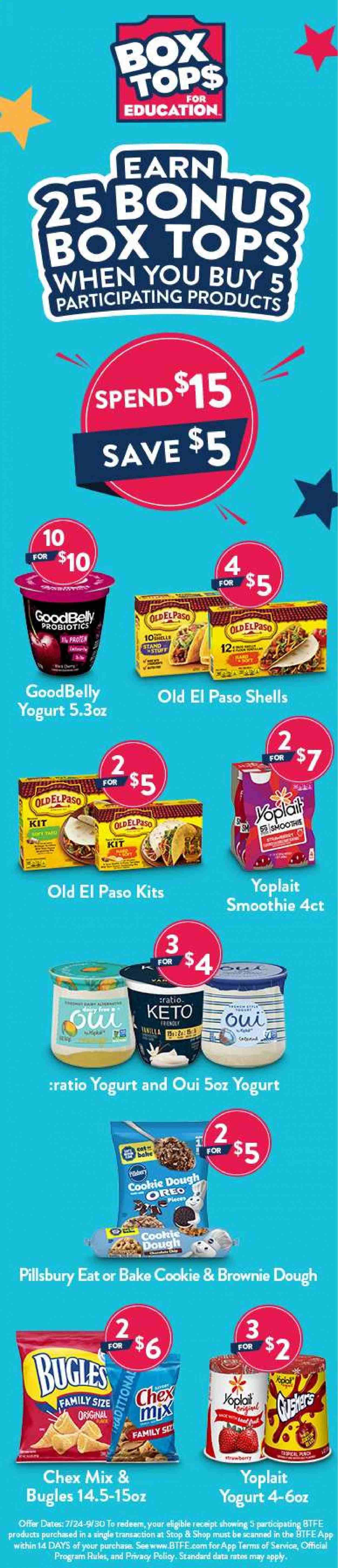 Stop & Shop (MA) Weekly Ad August 28 to September 3
