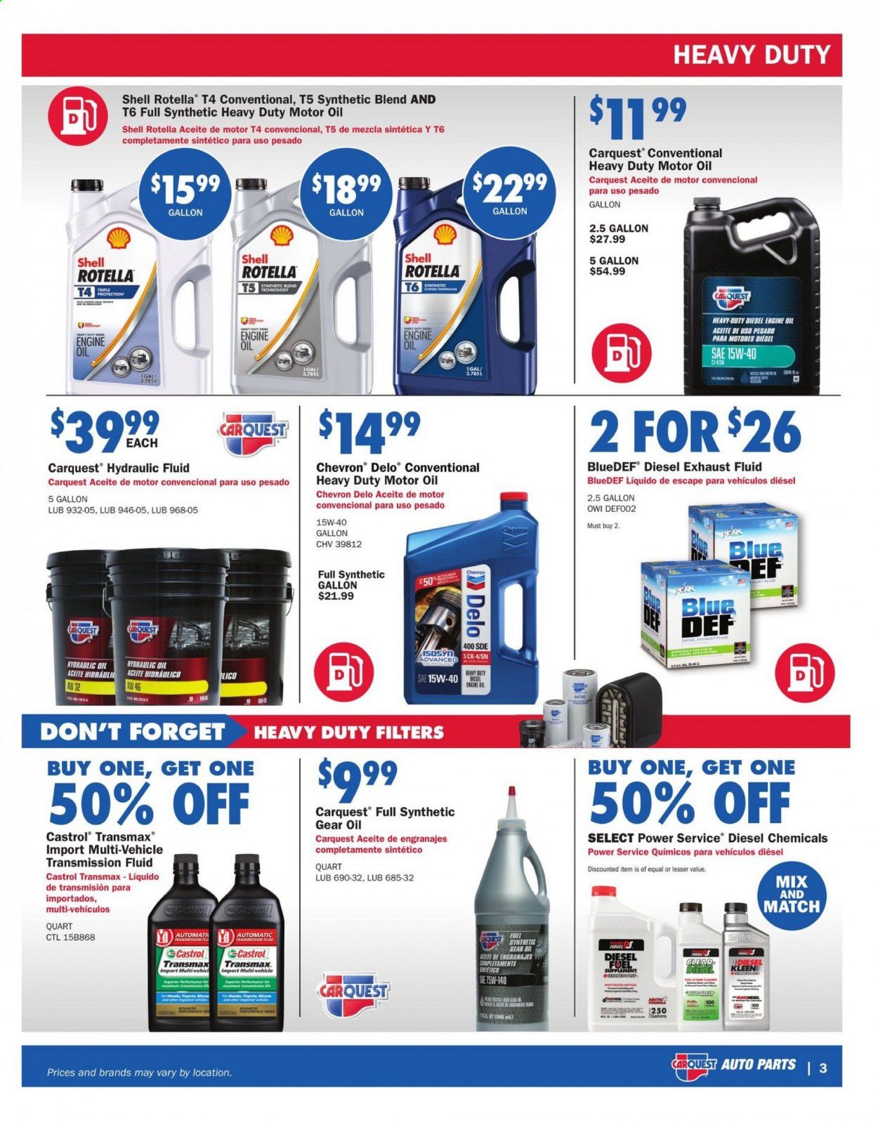 Advance Auto Parts Weekly Ad August 27 to September 30