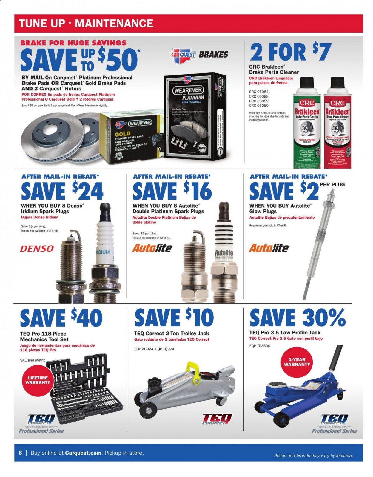 Advance Auto Parts Weekly Ad August 27 to September 30