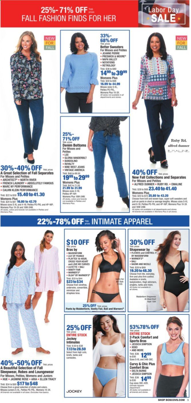Boscov's Weekly Ad August 27 to September 2
