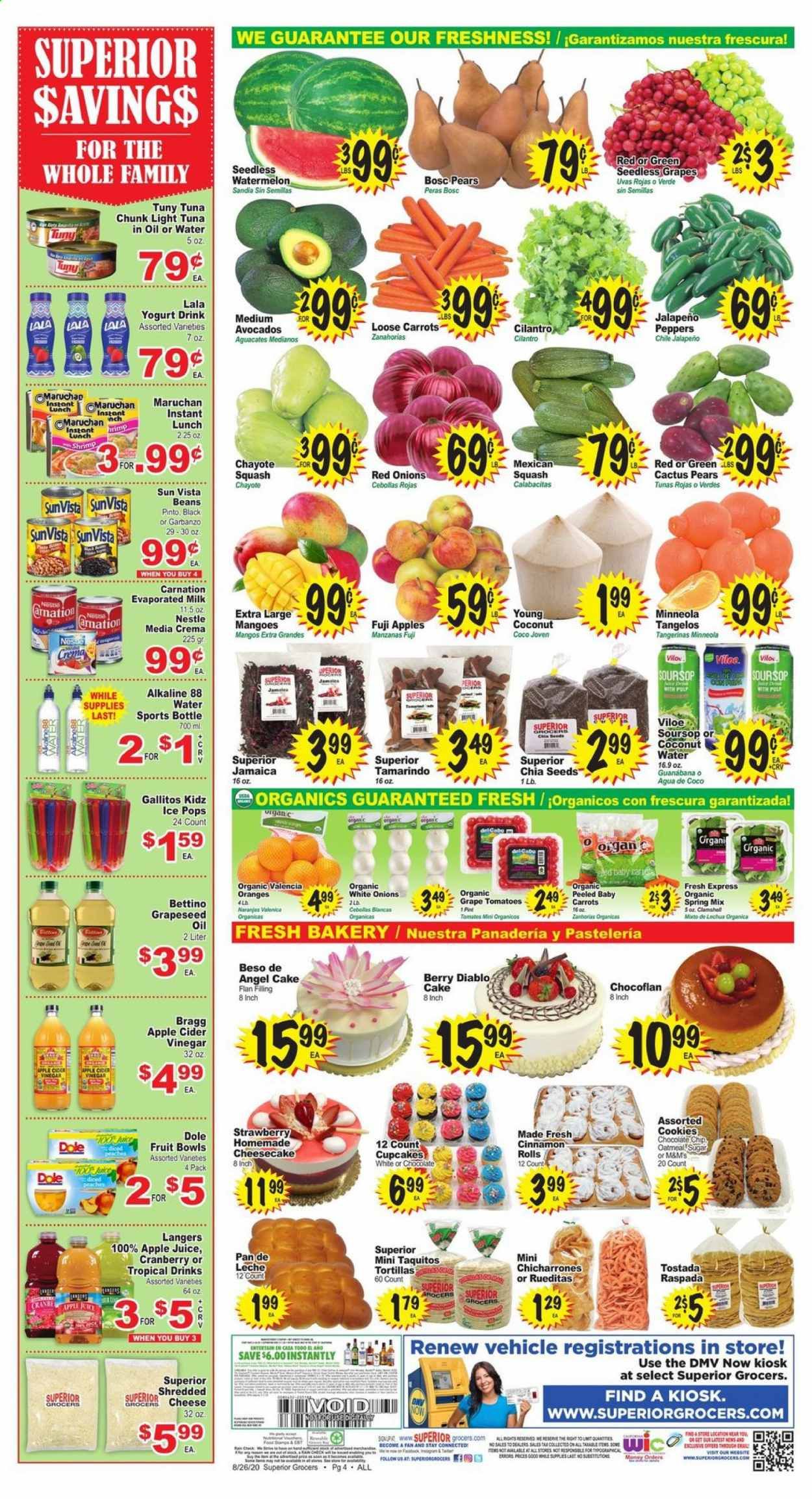 Superior Grocers Weekly Ad August 26 to September 1