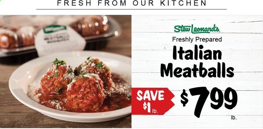 Stew Leonard's Weekly Ad August 26 to September 1