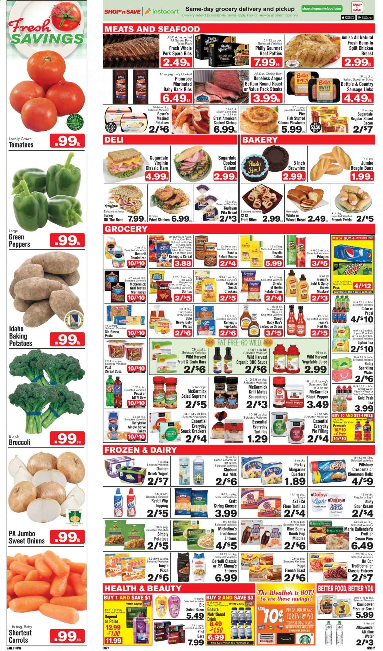 Shop ‘n Save (Pittsburgh) (MD, NY, OH, PA) Weekly Ad August 27 to September 2