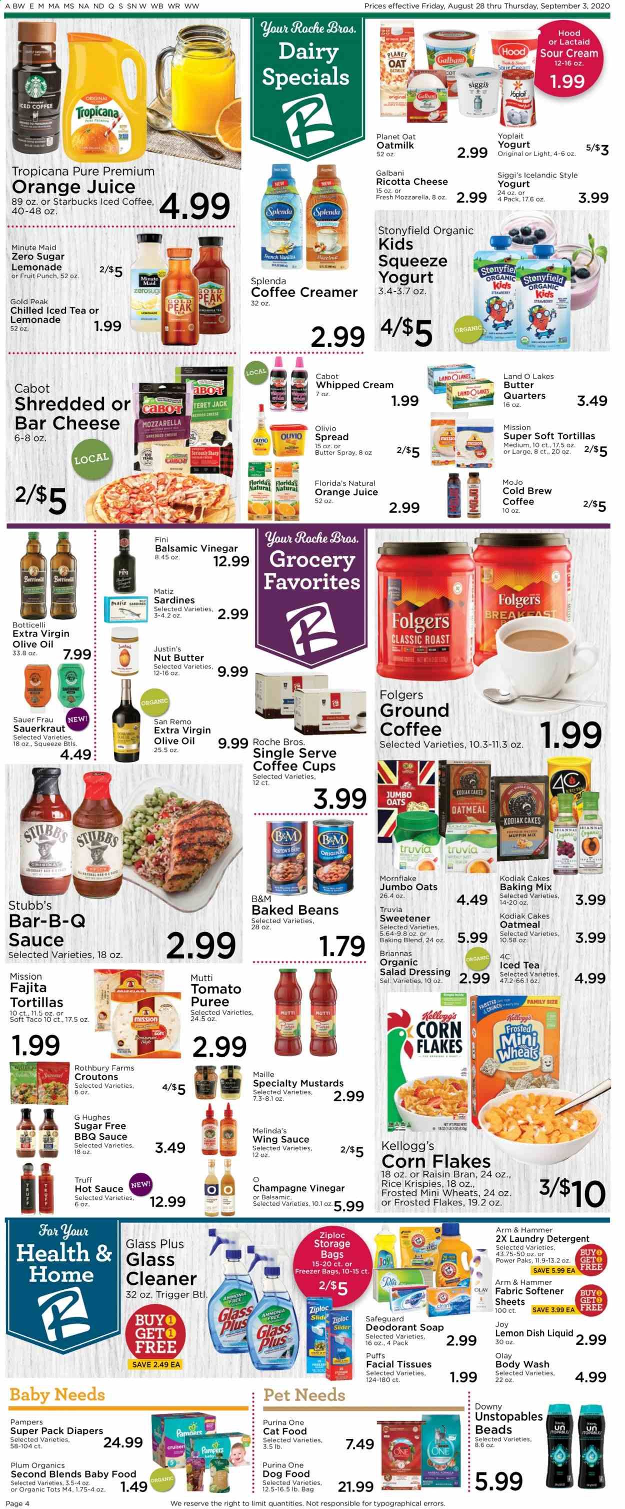 Roche Bros. Weekly Ad August 28 to September 3