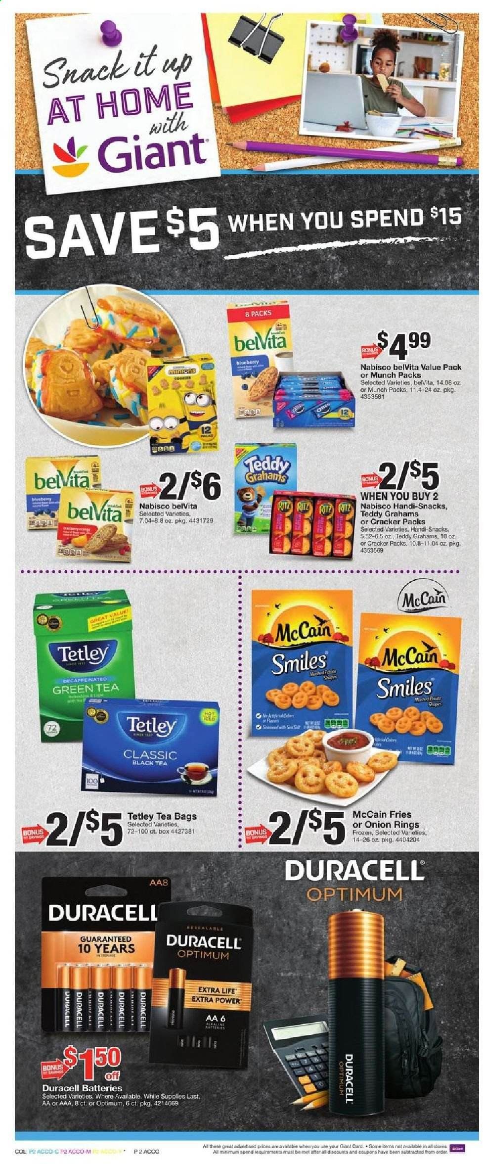 Giant Food Weekly Ad August 28 to September 3