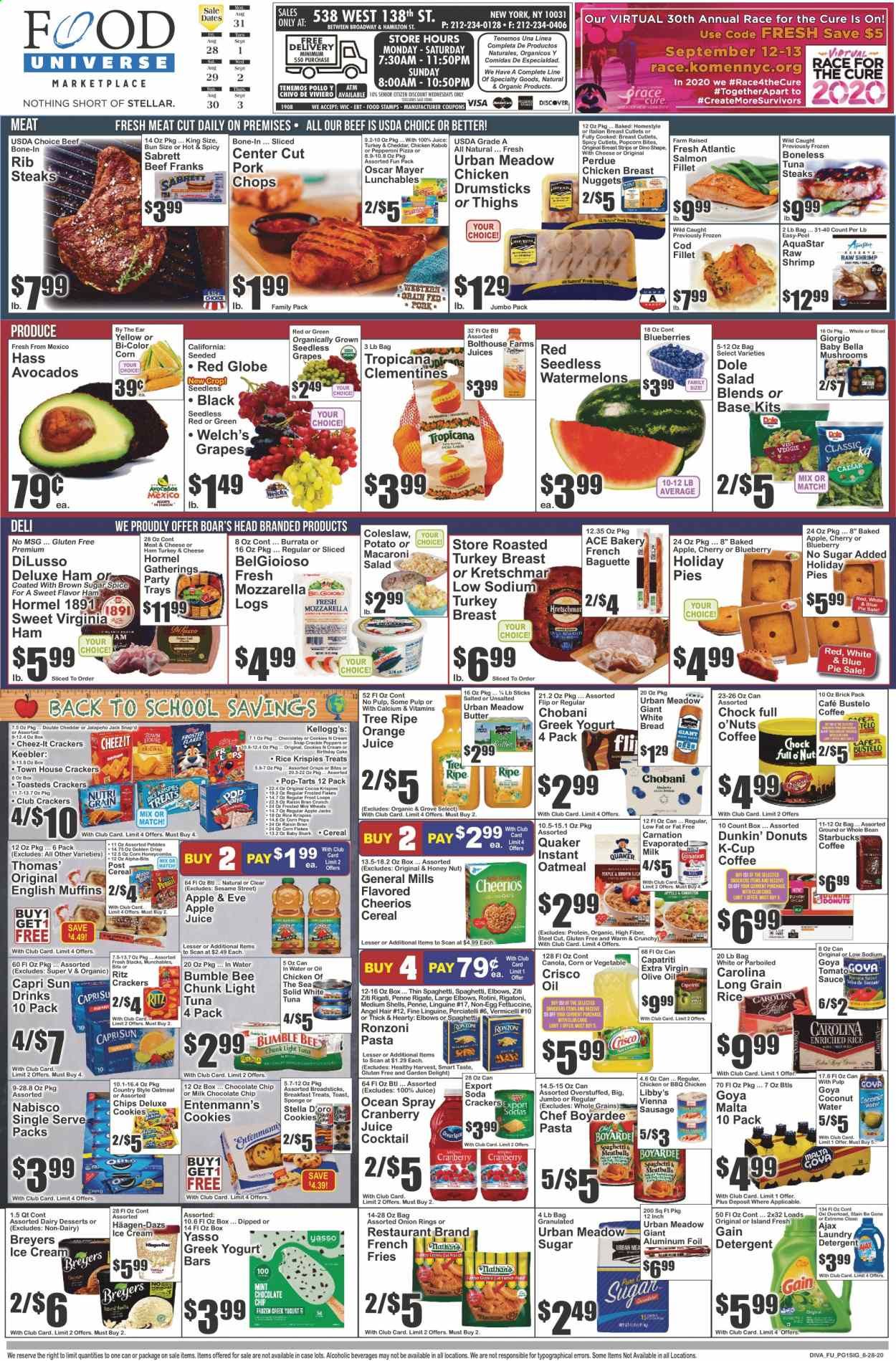 Key Food (NJ, NY) Weekly Ad August 28 to September 3