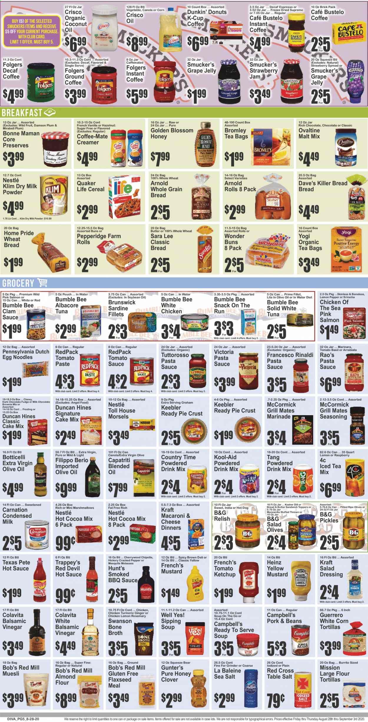 Key Food (NY) Weekly Ad August 28 to September 3