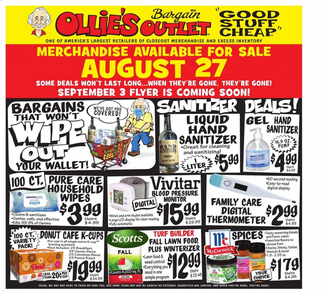 Ollie's Bargain Outlet Weekly Ad August 27 to September 2