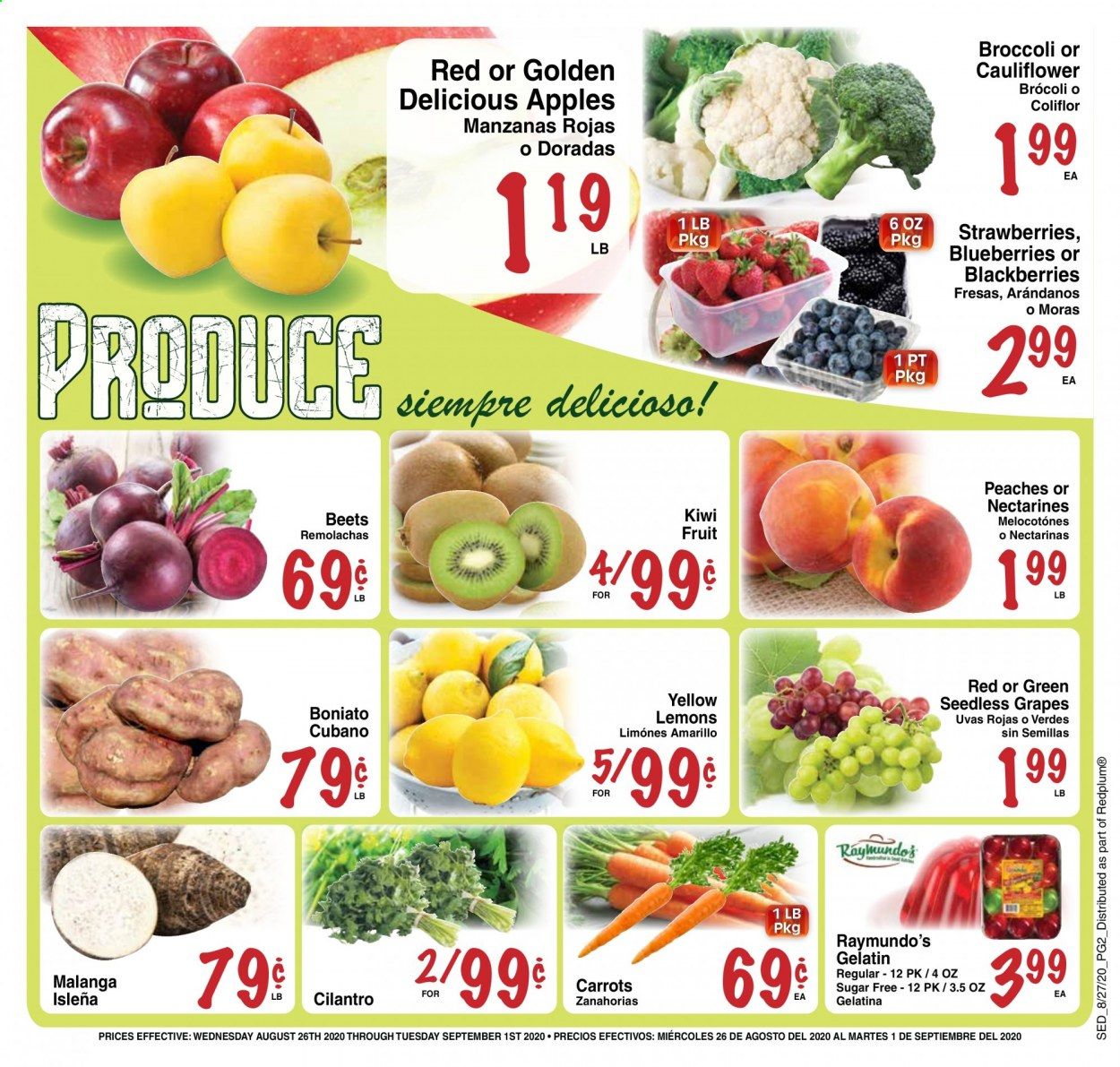Sedano's Weekly Ad August 26 to September 1