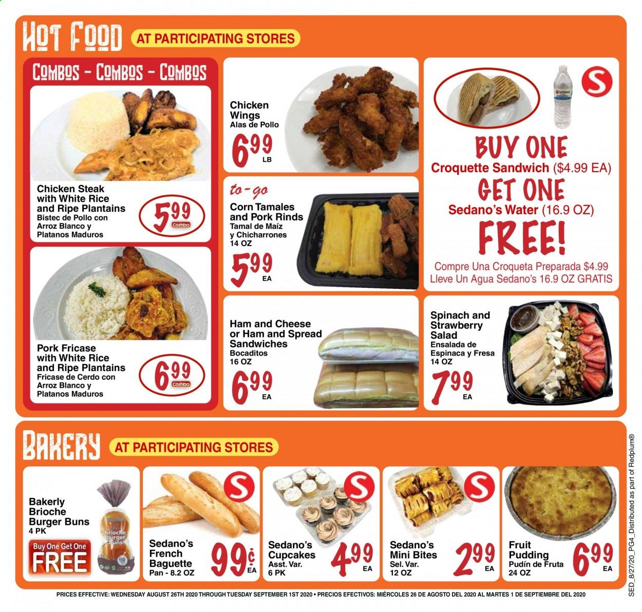 Sedano's Weekly Ad August 26 to September 1
