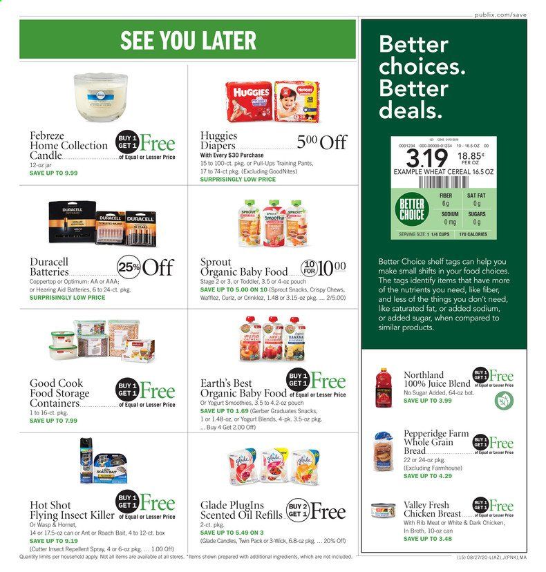 Publix Weekly Ad August 27 to September 2