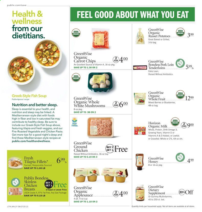 Publix Weekly Ad August 27 to September 2